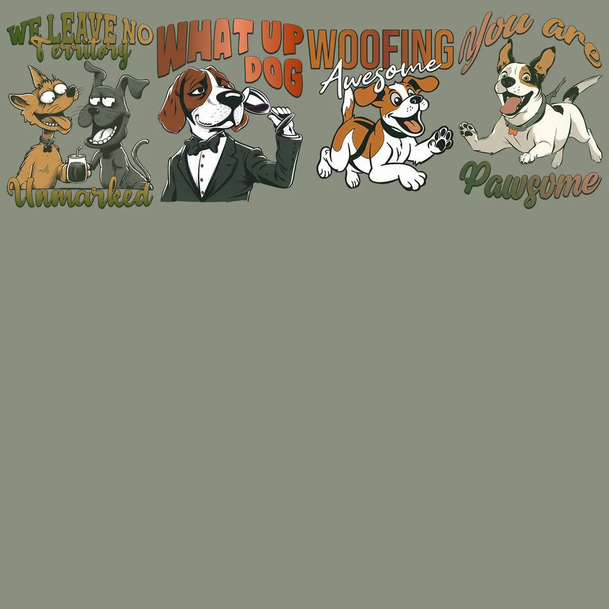 15 Pets Shenanigans Designs Bundle PNG