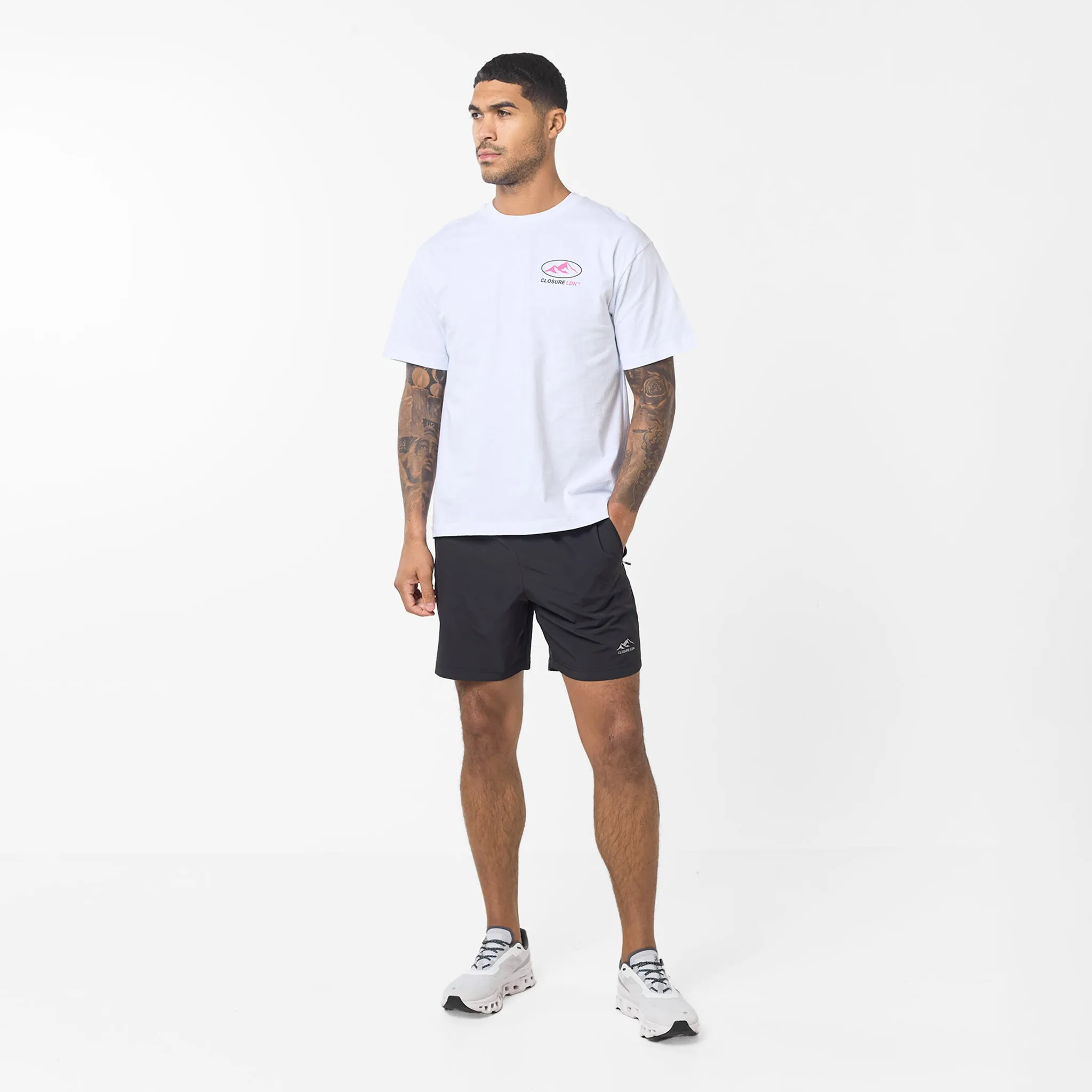 2-Pack Athletic Club T-Shirts | Black/White