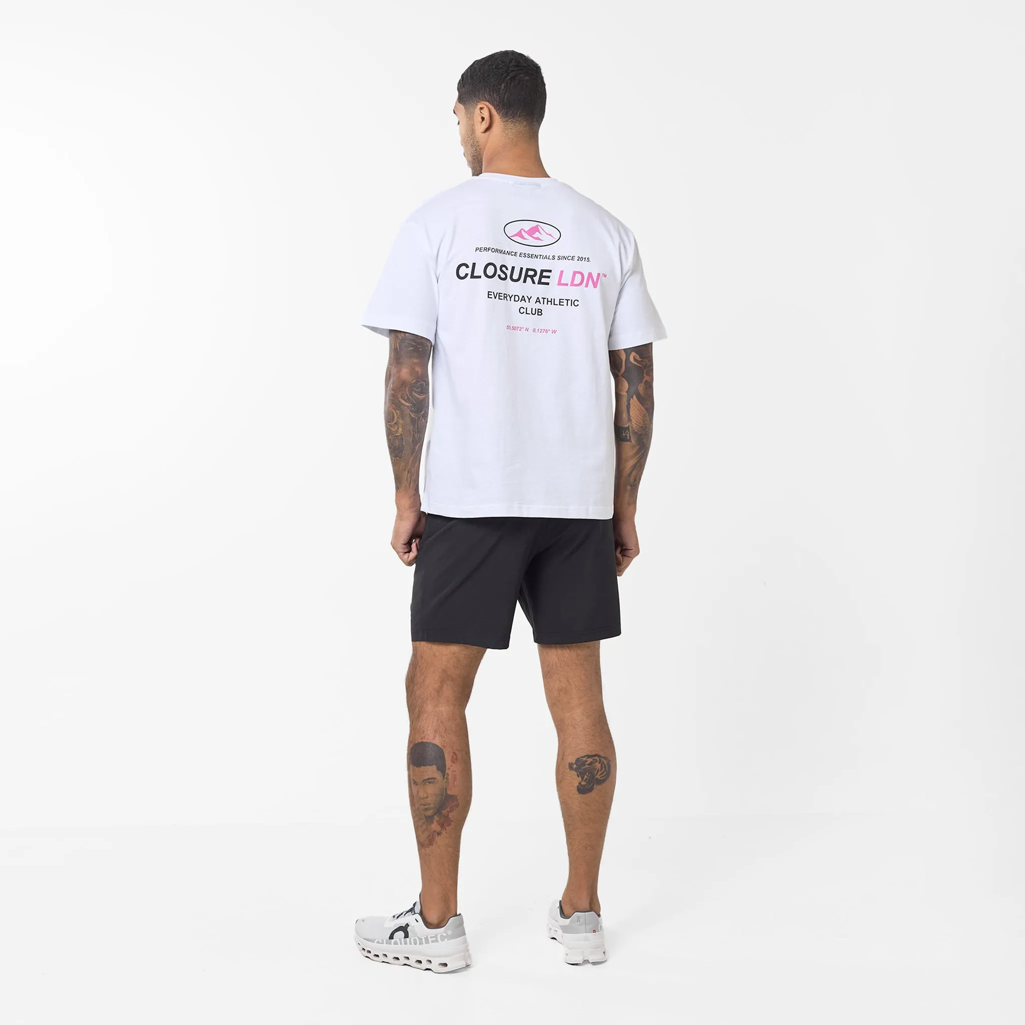 2-Pack Athletic Club T-Shirts | Black/White