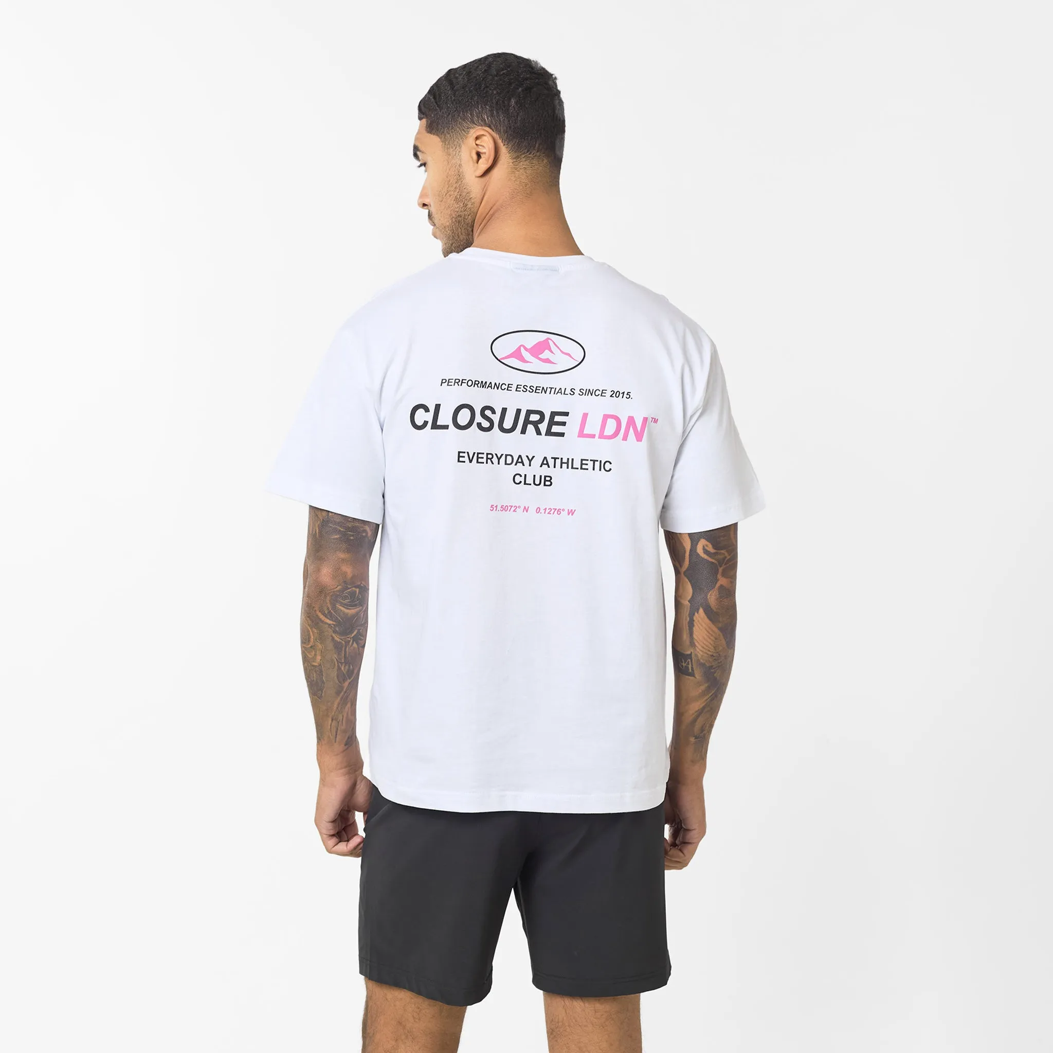 2-Pack Athletic Club T-Shirts | Black/White