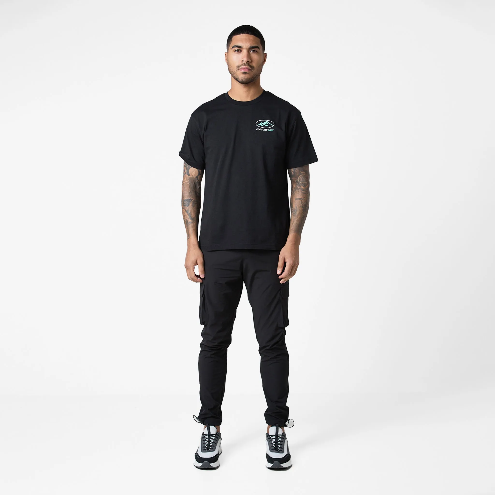 2-Pack Athletic Club T-Shirts | Black/White