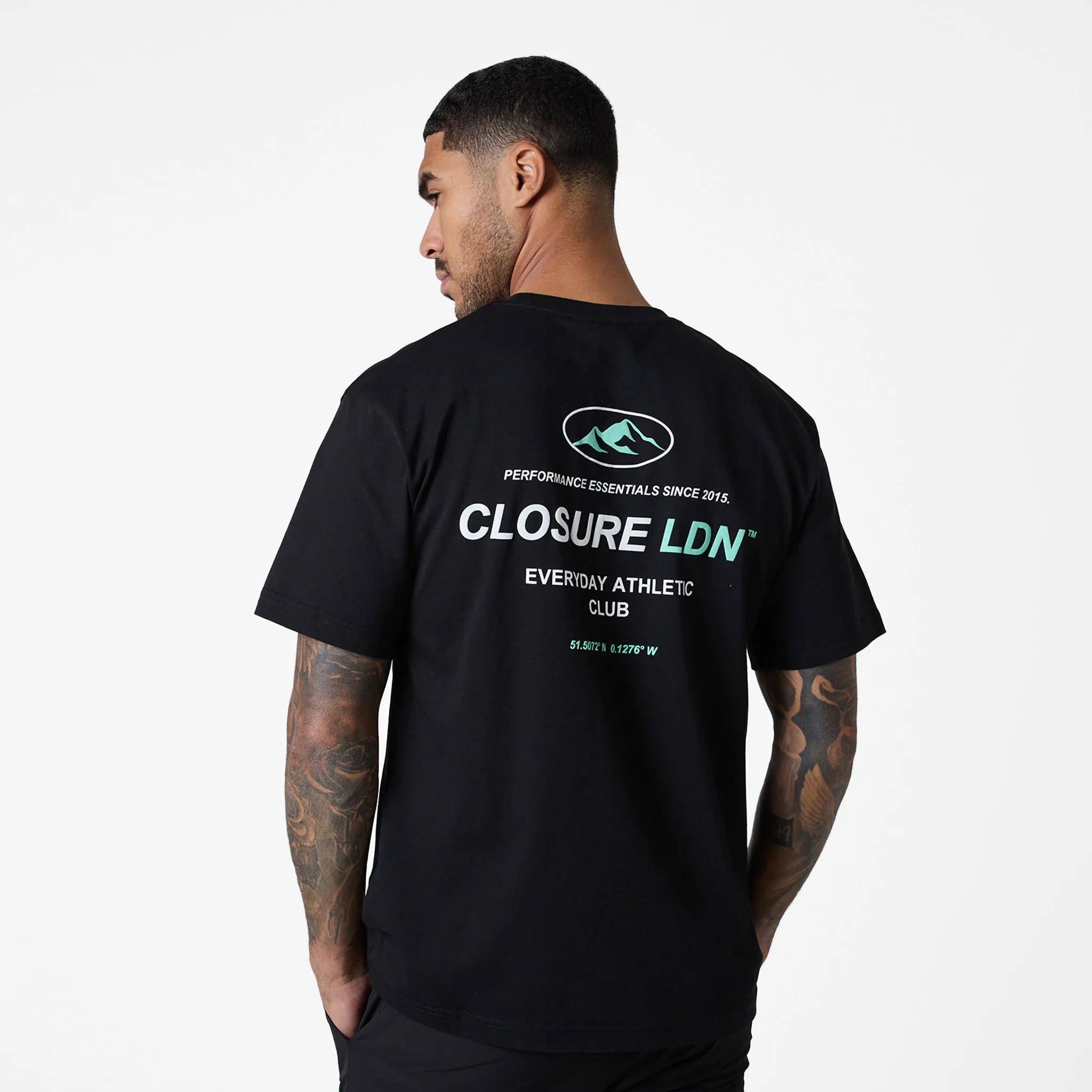 2-Pack Athletic Club T-Shirts | Black/White