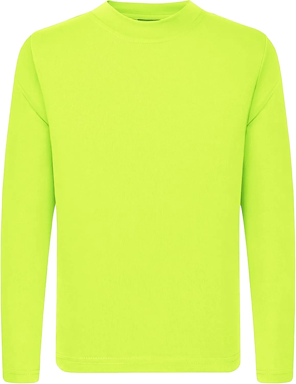 4T to Youth Neon Shirt Kids Rash Guard UPF 50  Dry Fit Athletic Long Sleeve T Shirts for Boys Girls Sports Undershirt