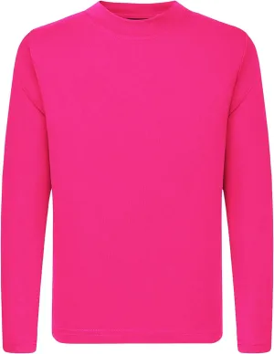 4T to Youth Neon Shirt Kids Rash Guard UPF 50  Dry Fit Athletic Long Sleeve T Shirts for Boys Girls Sports Undershirt