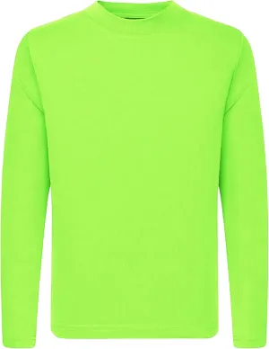 4T to Youth Neon Shirt Kids Rash Guard UPF 50  Dry Fit Athletic Long Sleeve T Shirts for Boys Girls Sports Undershirt