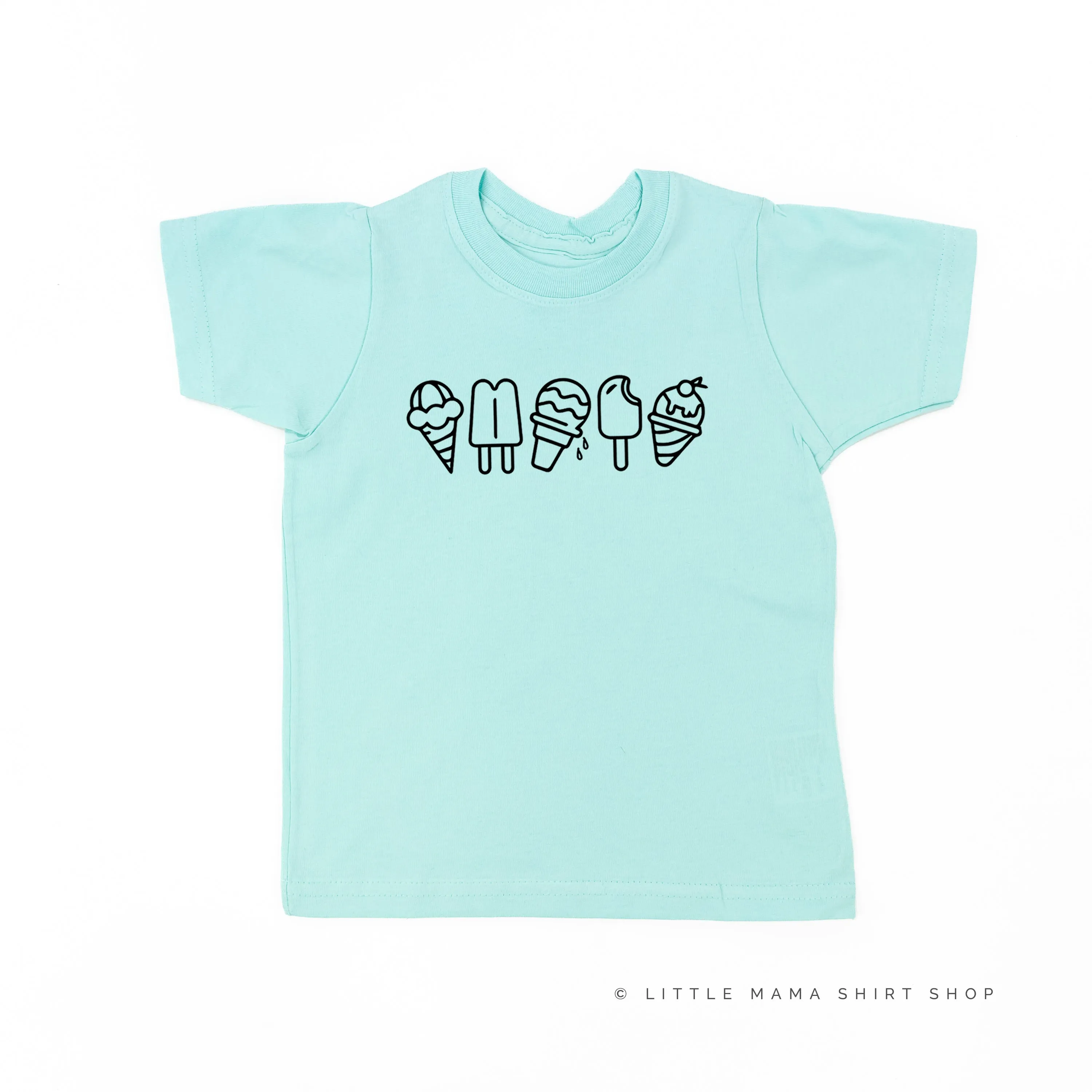 5 ACROSS ICE CREAM - Short Sleeve Child Shirt