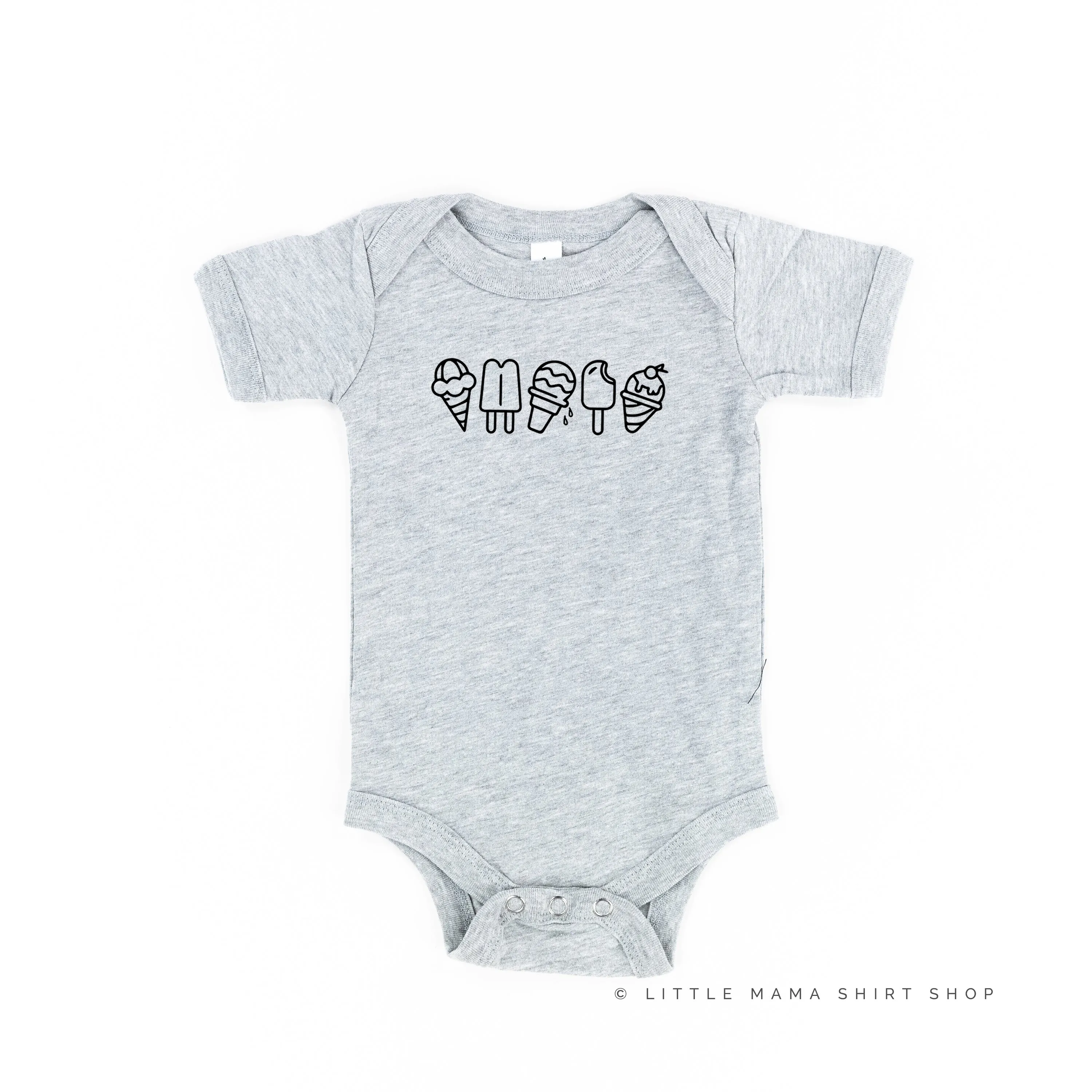 5 ACROSS ICE CREAM - Short Sleeve Child Shirt