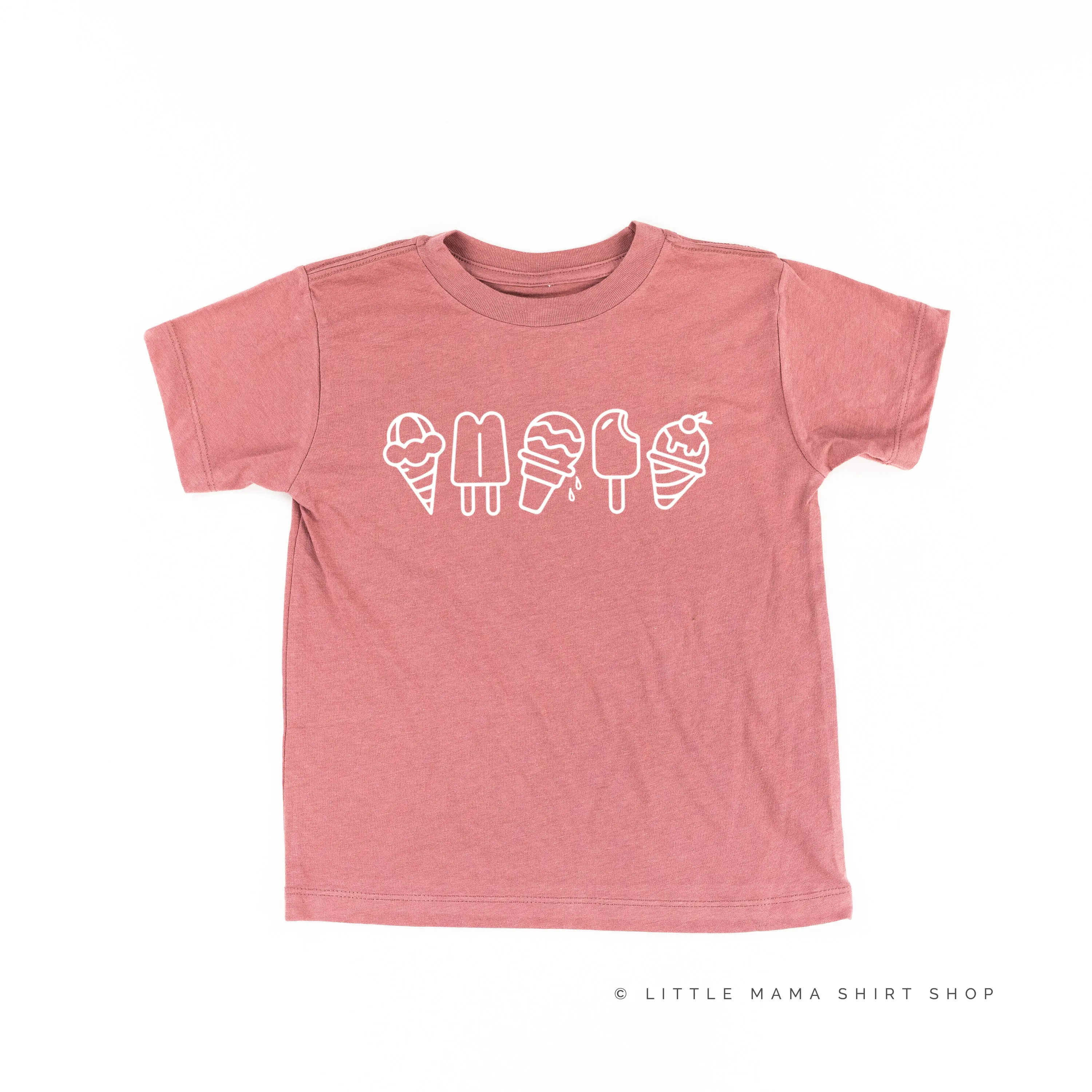 5 ACROSS ICE CREAM - Short Sleeve Child Shirt
