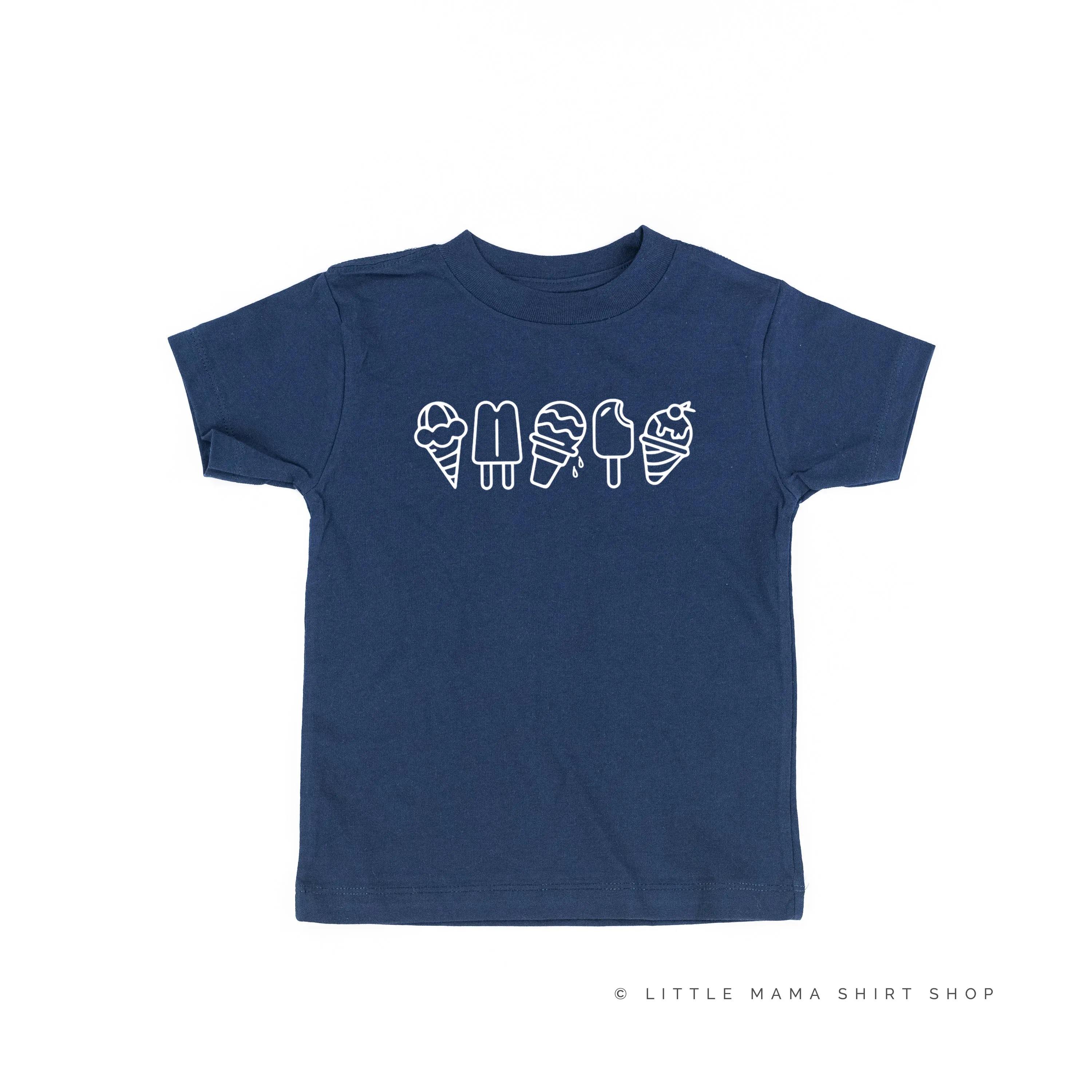 5 ACROSS ICE CREAM - Short Sleeve Child Shirt