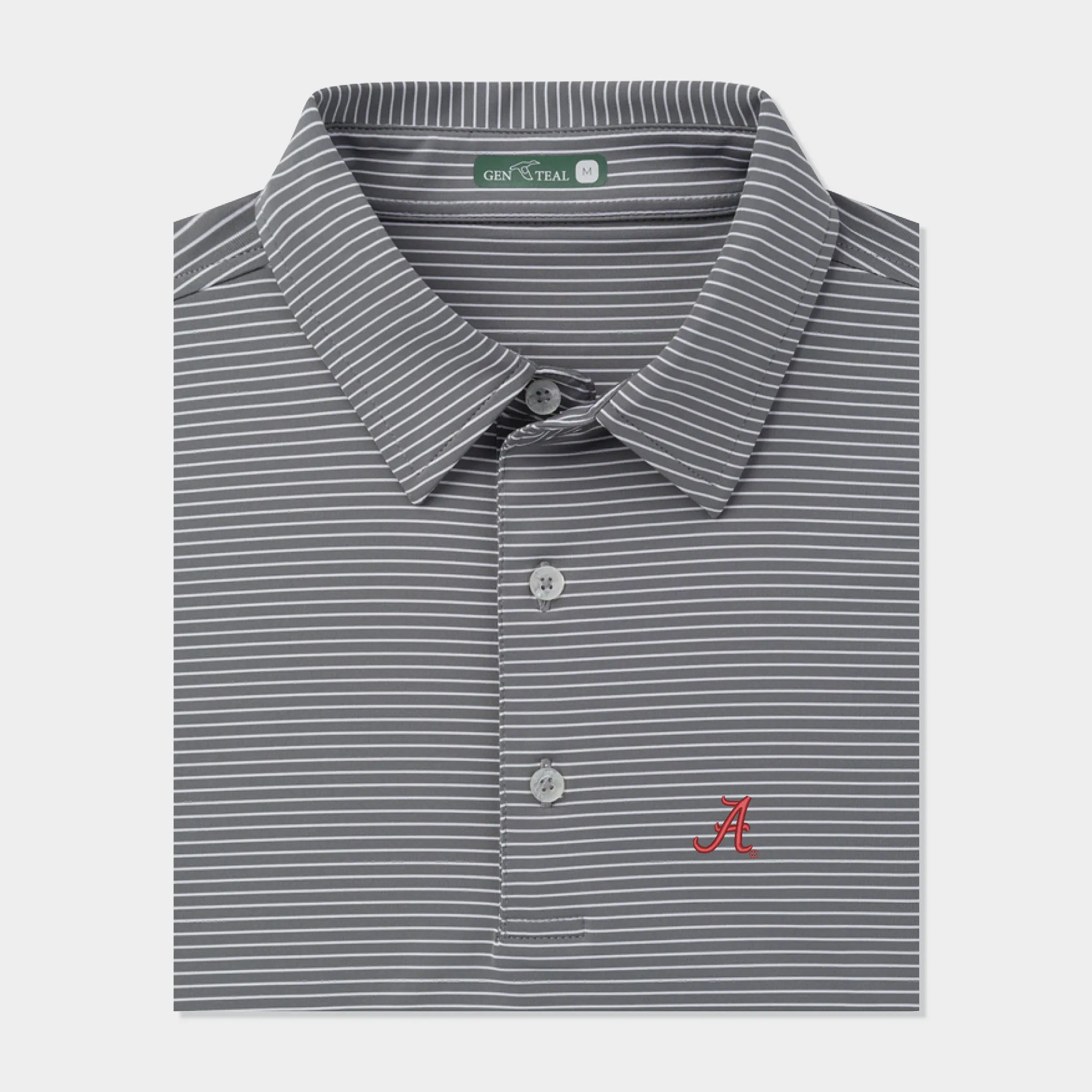 Alabama Driver Stripe Performance Polo