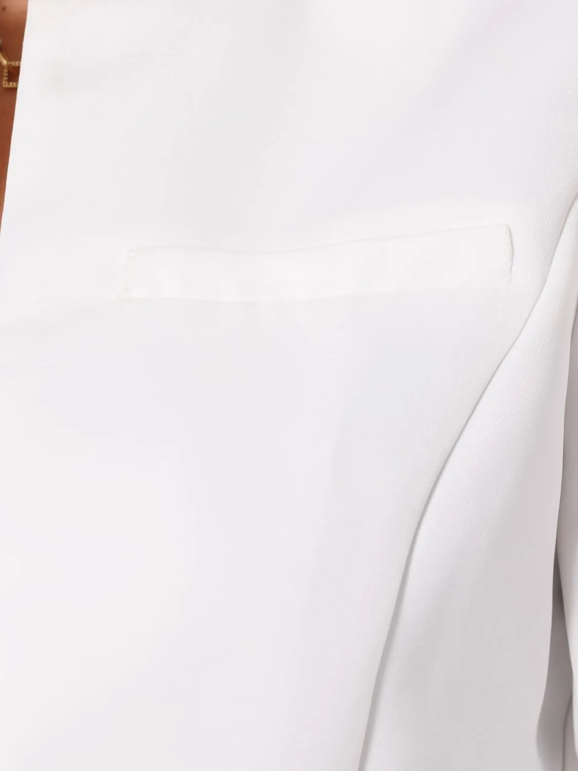 Allegra K Satin Blazer for Women's Elegant Business Casual Open Front Cropped Jacket