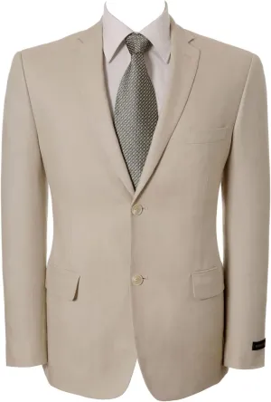 AMY ZHU Men's Sport Coat Slim Fit 2 Button Linen Cotton Blazer Lightweight Jacket