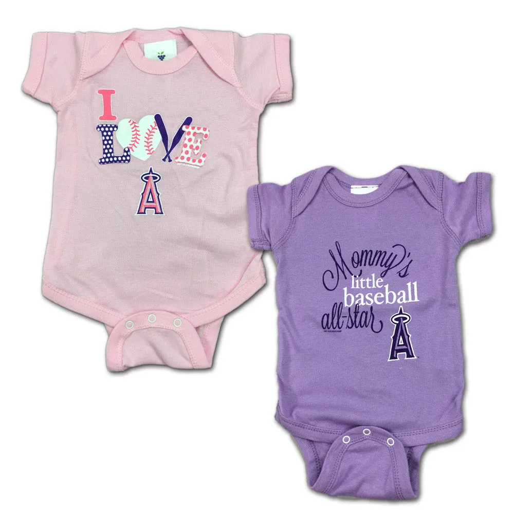 Angels Mommy's Little Baseball Allstar 2-Pack