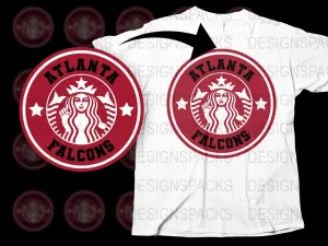 Atlanta Falcons Logo Parody Trendy Graphic Png Digital Download