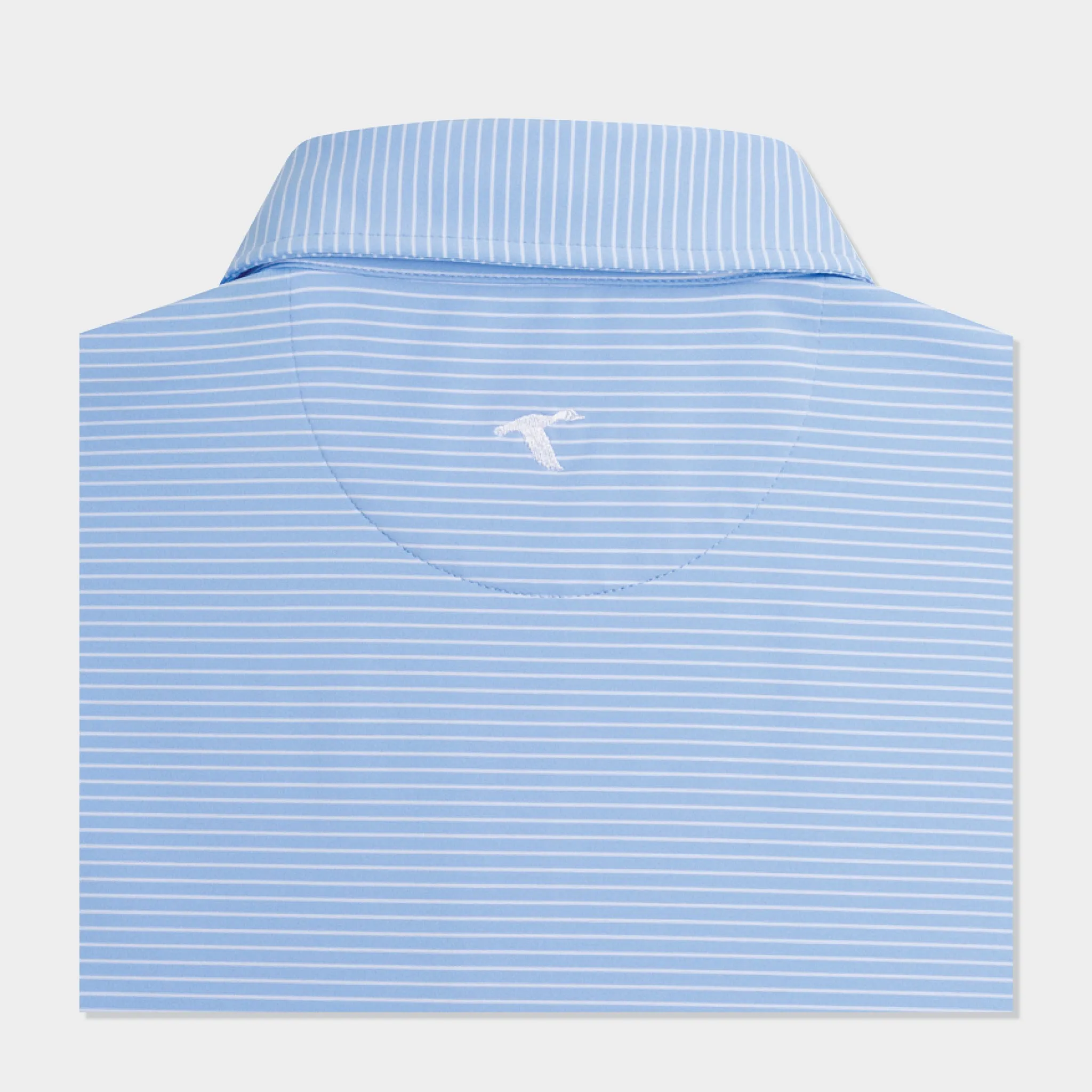 Auburn Driver Stripe Performance Polo