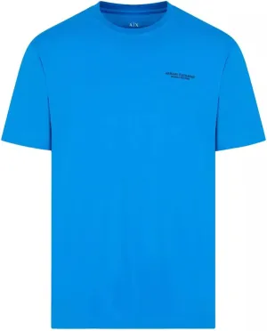 A|X ARMANI EXCHANGE Men's Short Sleeve Micro Milano/Ny Logo T-Shirt
