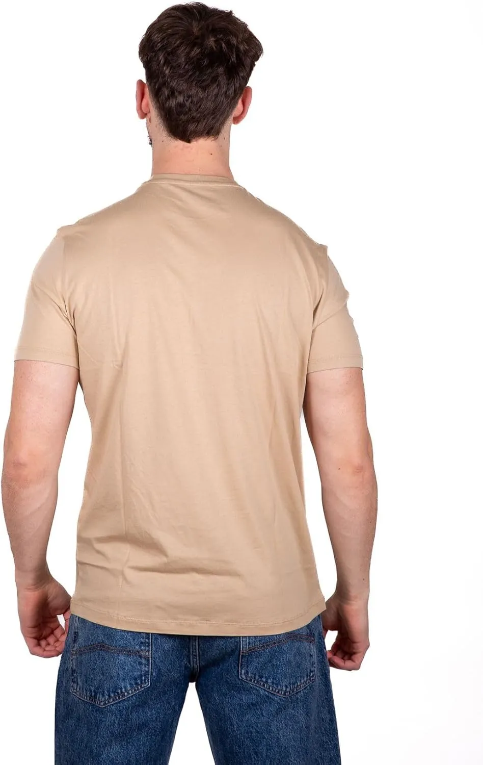 A|X ARMANI EXCHANGE Men's Short Sleeve Micro Milano/Ny Logo T-Shirt
