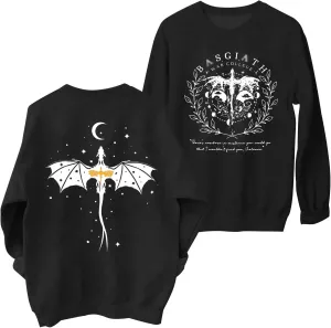 BANGELY Book Sweatshirt Womens Funny Reading Shirt Book Lovers T-Shirts Casual Bookish 2 Sided Graphic Pullover Tops