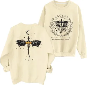 BANGELY Book Sweatshirt Womens Funny Reading Shirt Book Lovers T-Shirts Casual Bookish 2 Sided Graphic Pullover Tops