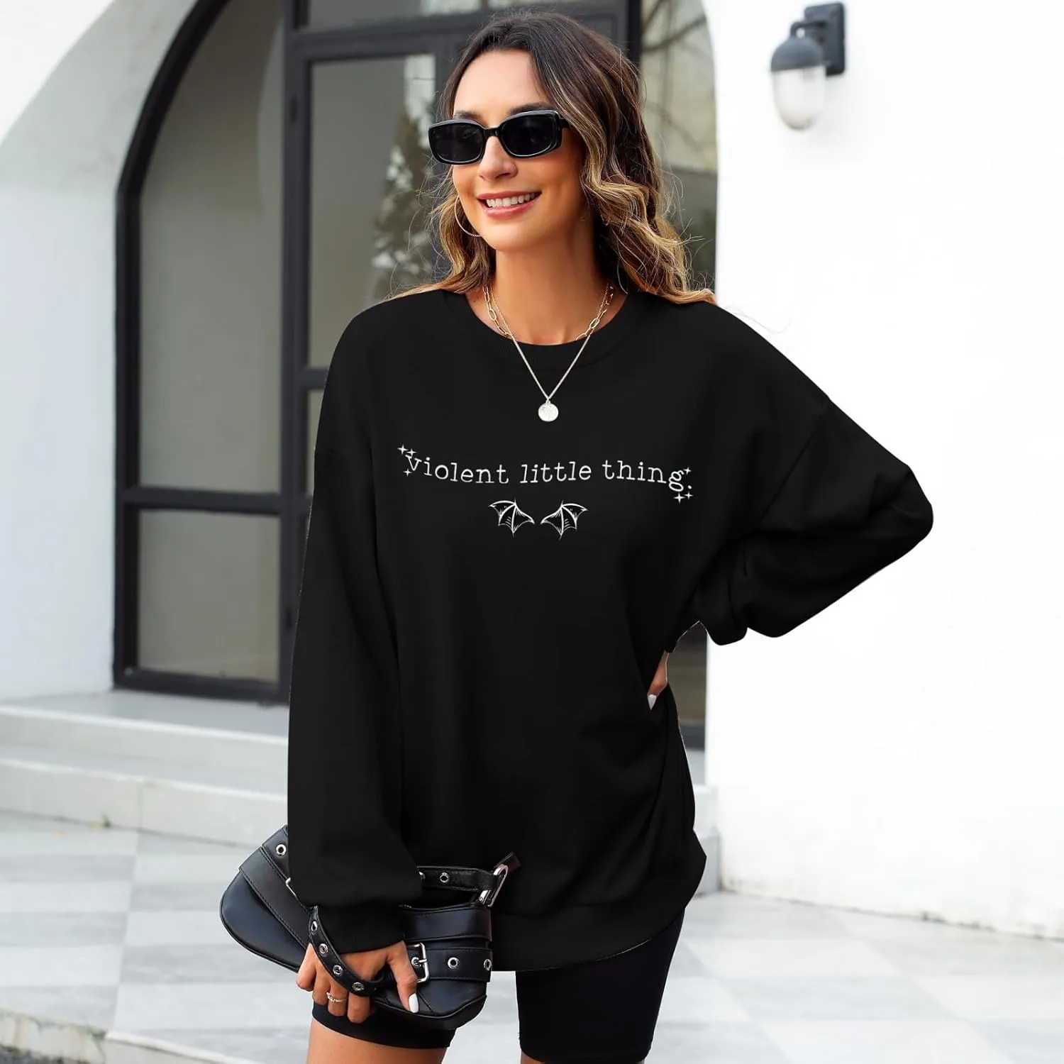 BANGELY Book Sweatshirt Womens Funny Reading Shirt Book Lovers T-Shirts Casual Bookish 2 Sided Graphic Pullover Tops