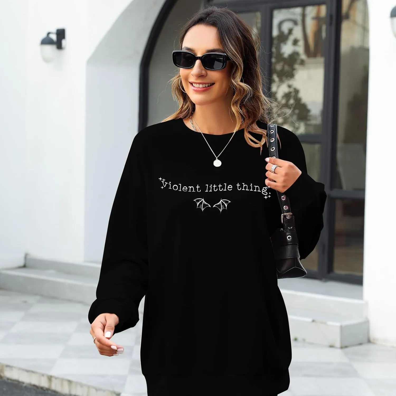 BANGELY Book Sweatshirt Womens Funny Reading Shirt Book Lovers T-Shirts Casual Bookish 2 Sided Graphic Pullover Tops
