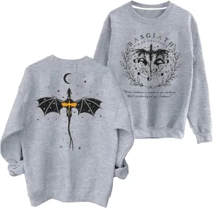 BANGELY Book Sweatshirt Womens Funny Reading Shirt Book Lovers T-Shirts Casual Bookish 2 Sided Graphic Pullover Tops