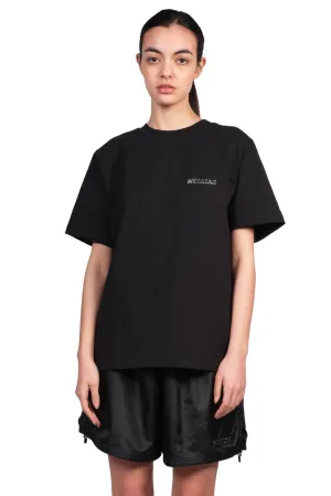 Black Silver Logo T-shirt