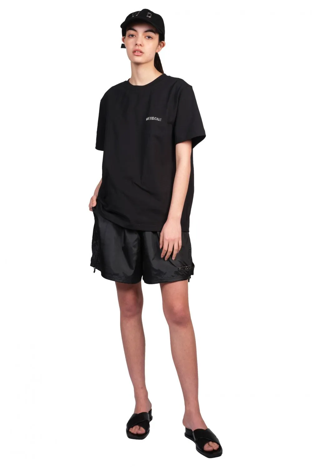 Black Silver Logo T-shirt