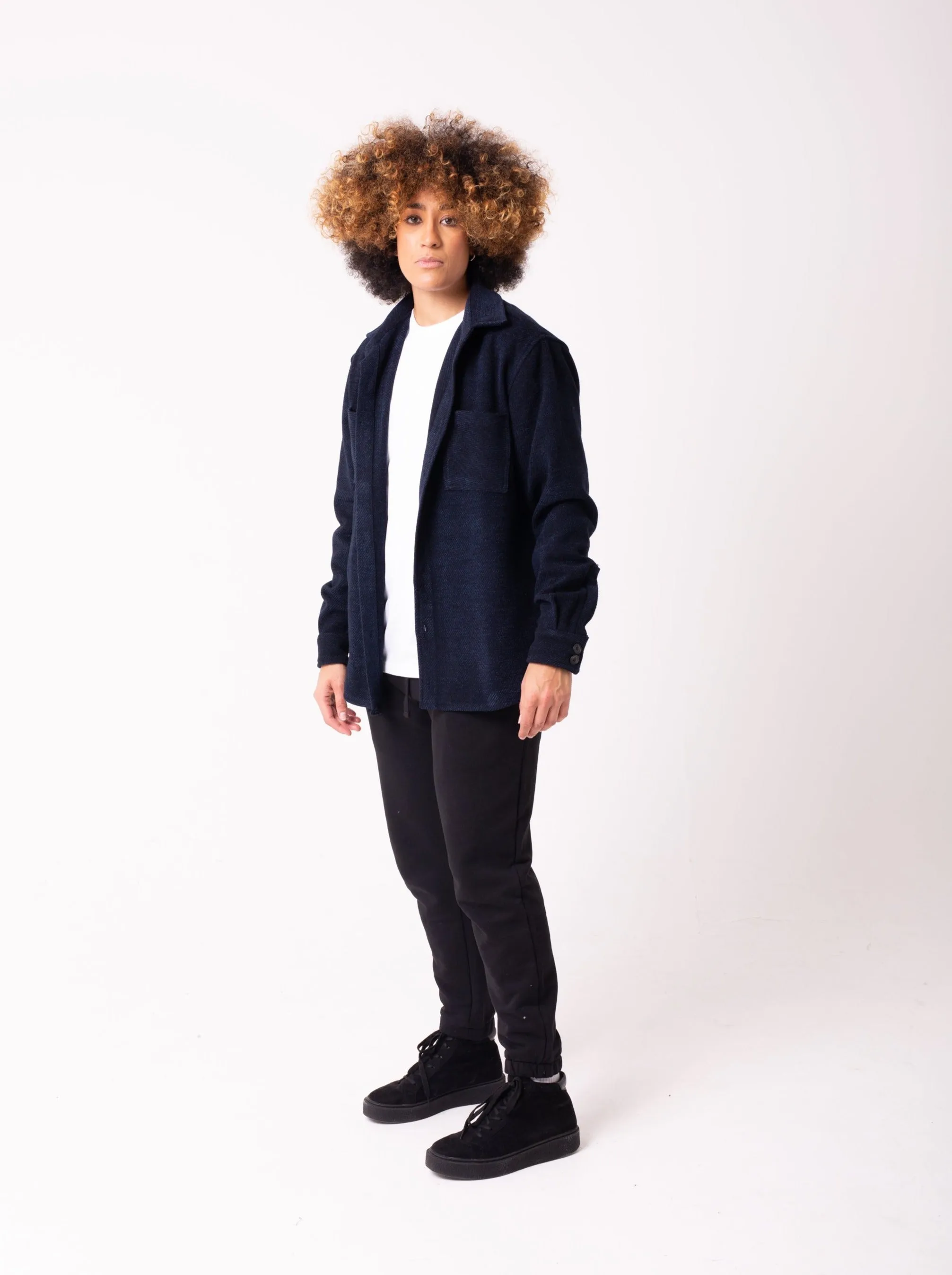 BLUE SPEC JASON SHIRT