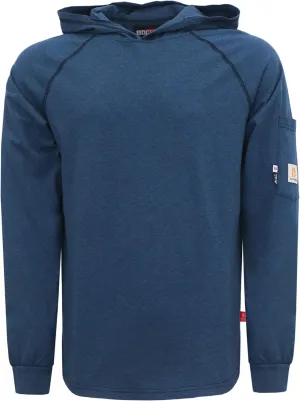 BOCOMAL FR Hooded T Shirts Heather Series 6oz Flame Resistant NFPA2112 CAT2 Fire Retardant Hoodies Work Shirt