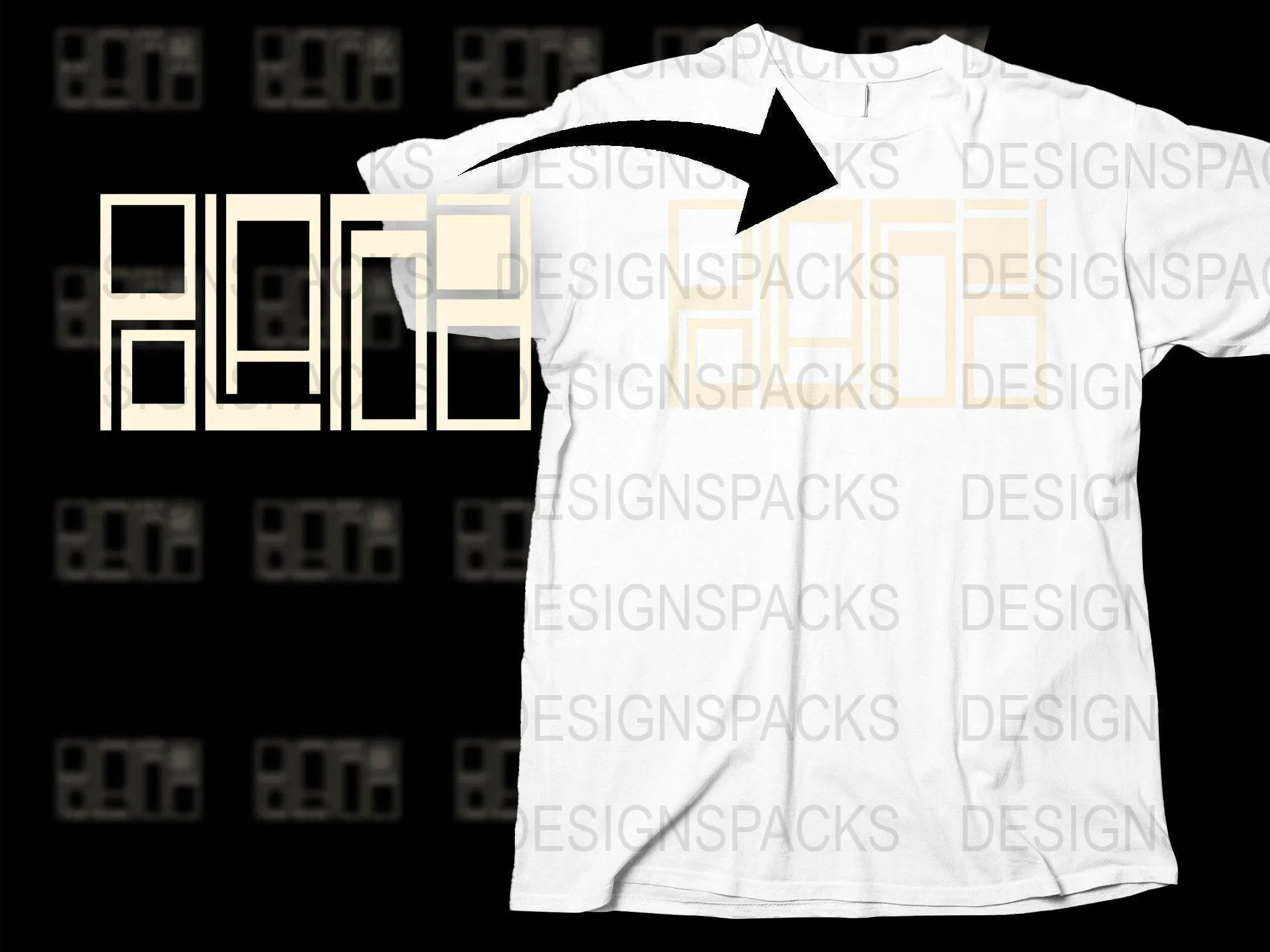 Bold Retro Logo Design Png Digital Download for Unique Style
