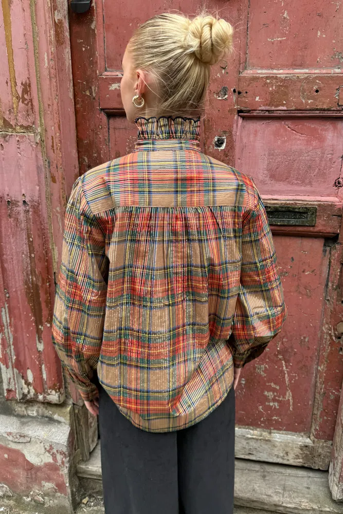 Bonté Aida Rust Multi Shirt