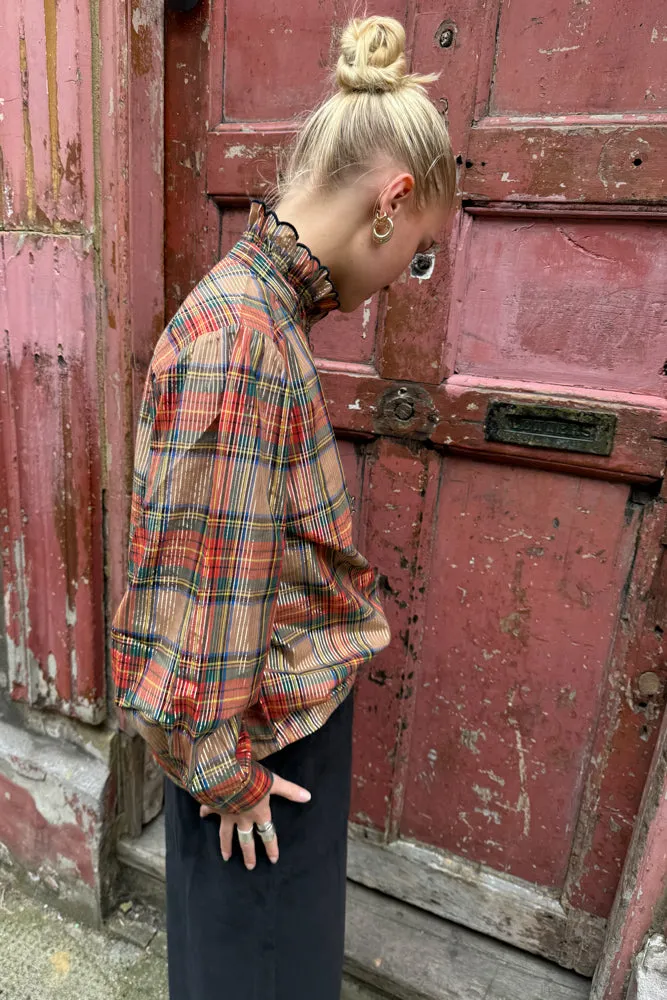 Bonté Aida Rust Multi Shirt