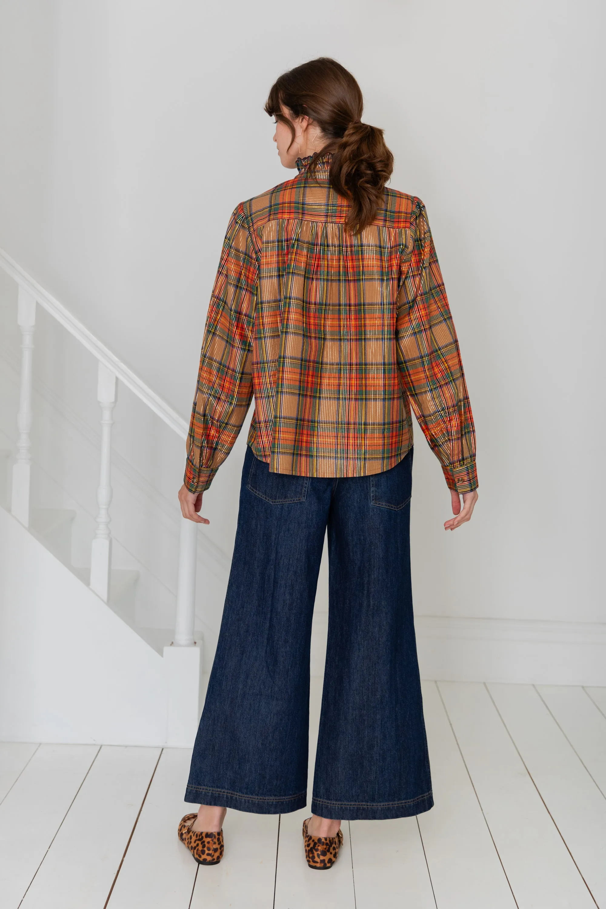 Bonté Aida Rust Multi Shirt