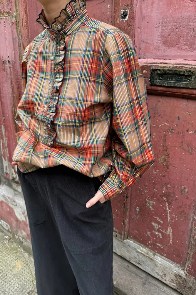 Bonté Aida Rust Multi Shirt