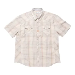 Buckle Plaid Athletic Shirt
