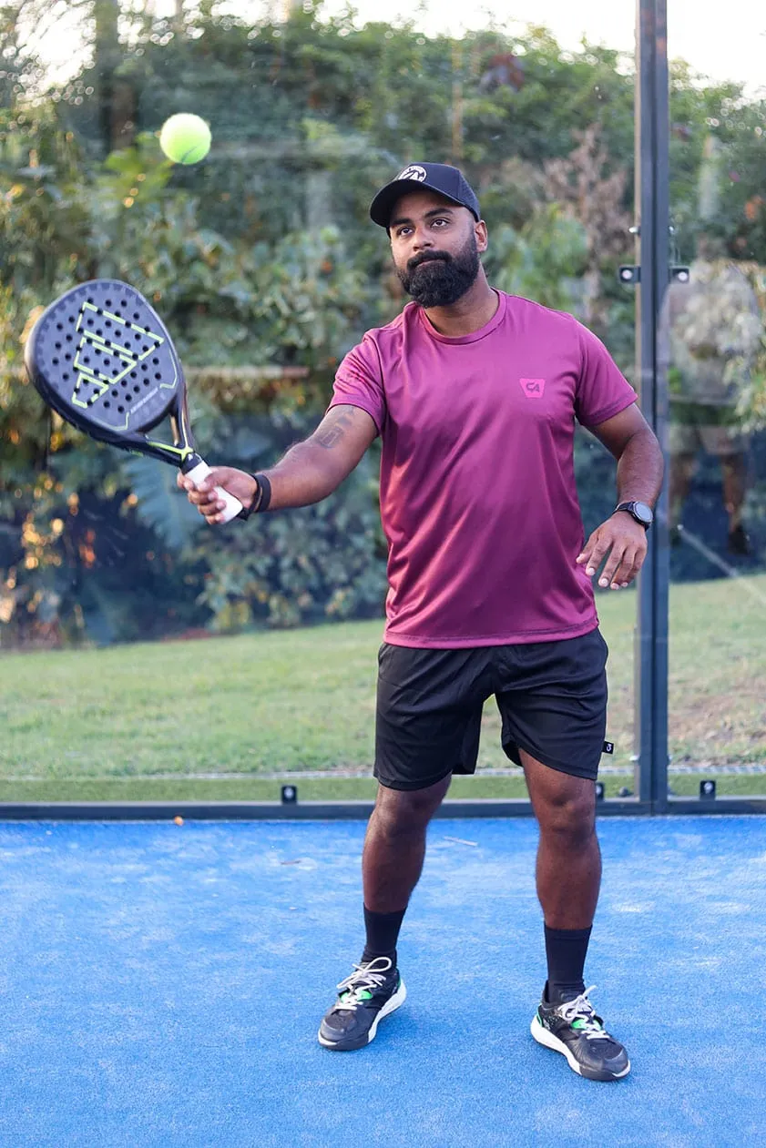 CA Padel Shirt | Maroon