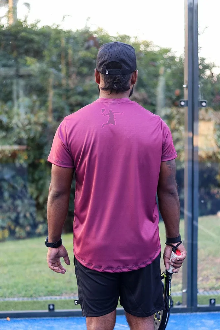 CA Padel Shirt | Maroon