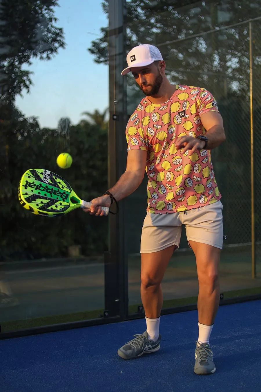 CA Padel Shirt | Peachy Lemons
