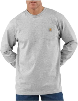 Carhartt Men's Loose Fit Heavyweight Long-Sleeve Pocket T-Shirt