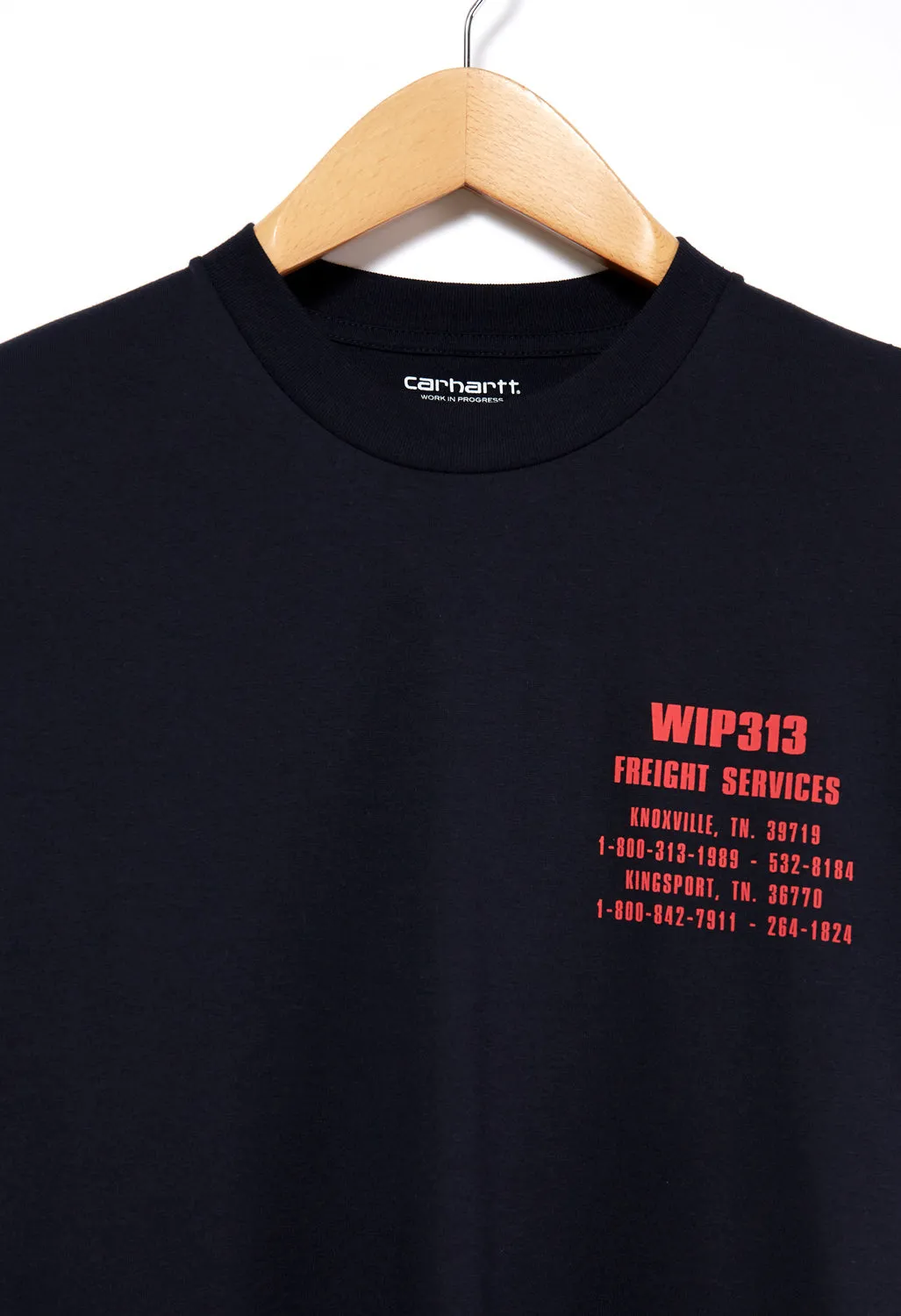 Carhartt WIP Men's Freight Services T-Shirt - Dark Navy