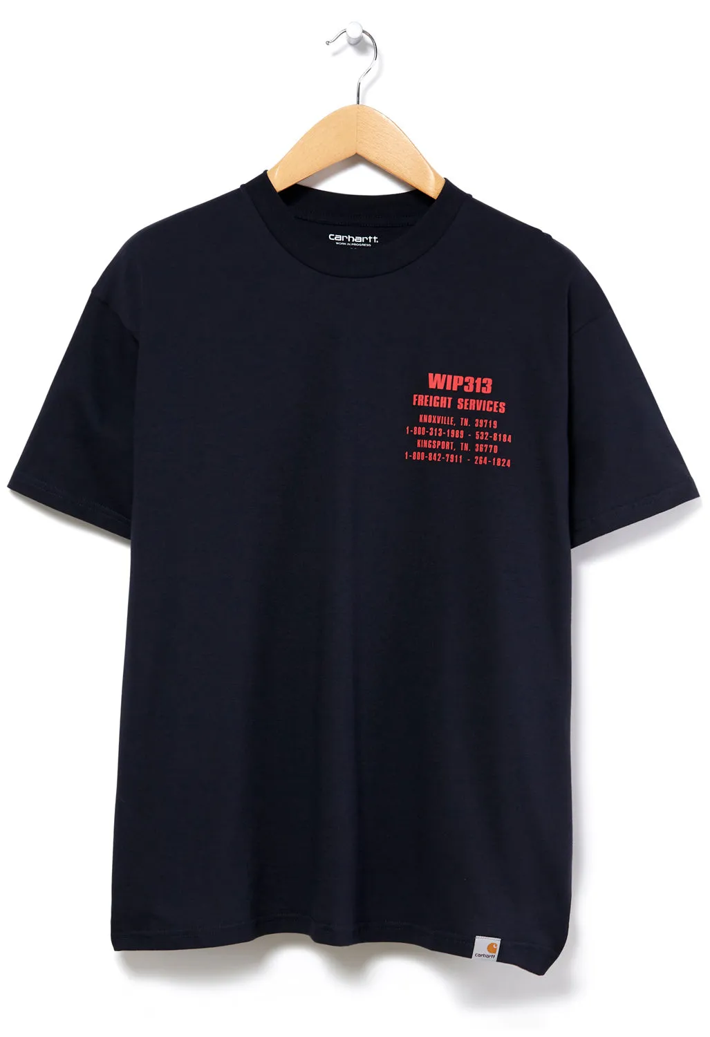 Carhartt WIP Men's Freight Services T-Shirt - Dark Navy