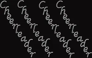 Cheerleader Hotfix Spangle Transfer - 4 Pieces