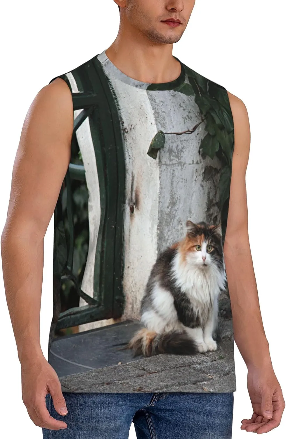 Custom T-Shirts for Men Women Couple Design Your Own Shirt with Text/Image/Logo Personalized Tank Top