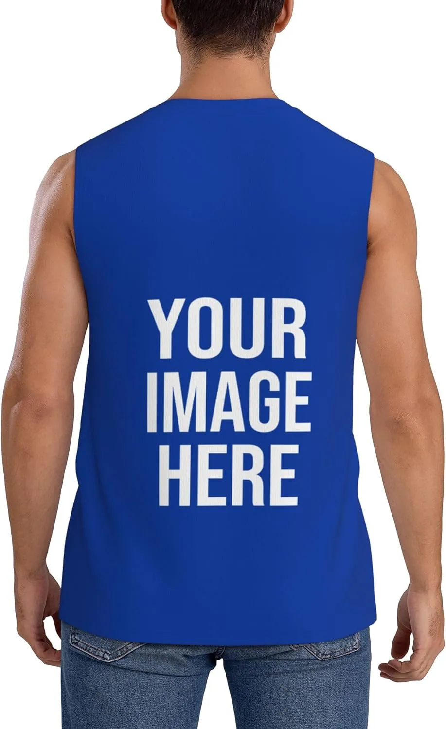 Custom T-Shirts for Men Women Couple Design Your Own Shirt with Text/Image/Logo Personalized Tank Top