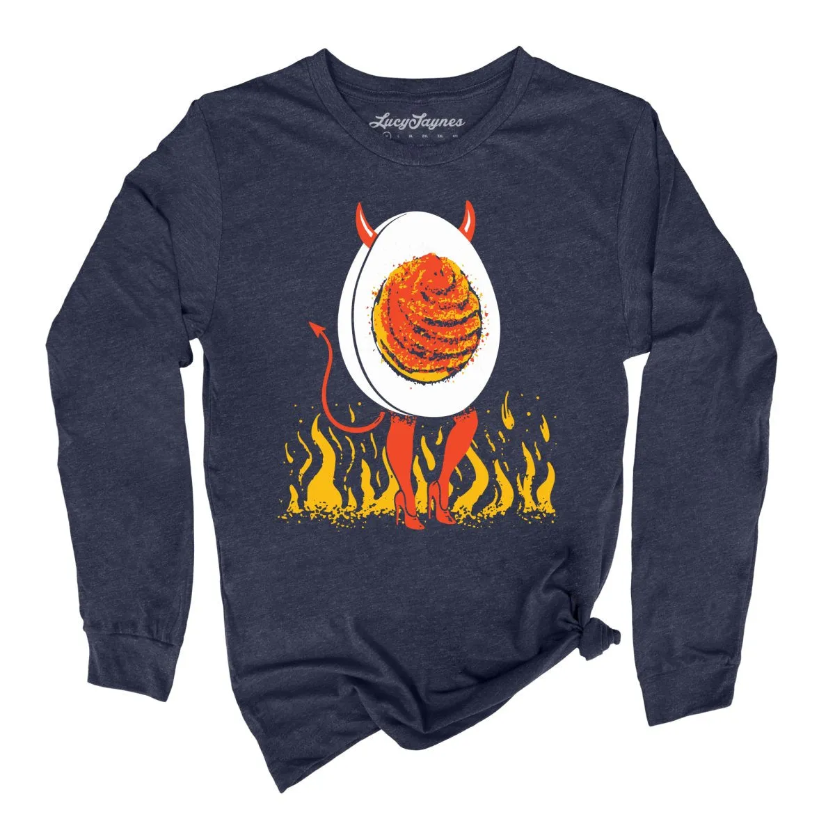 Deviled Egg Long Sleeve Tee