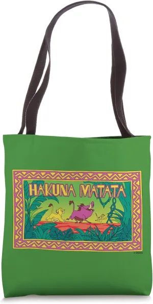 Disney The Lion King Hakuna Matata Group Shot Tote Bag