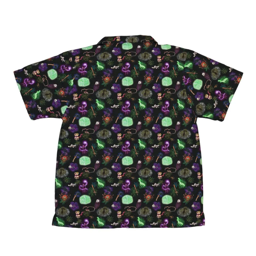 Dnd Dungeon Monsters Youth Hawaiian Shirt