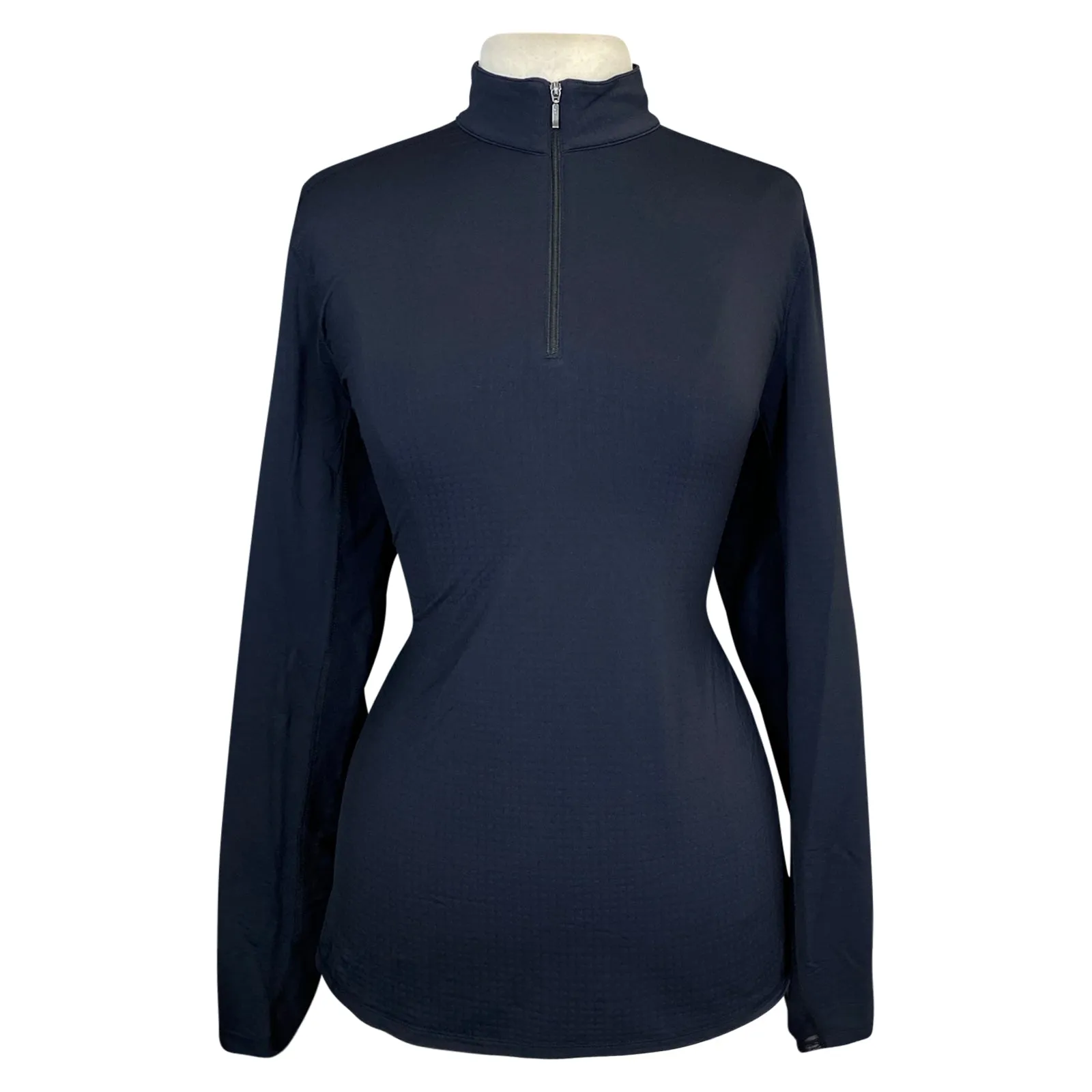 Dover Saddlery Long Sleeve Sunshirt in Black - Women's Small