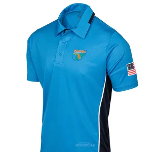 FHSAA Softball Men's Bright Blue Umpire Shirts